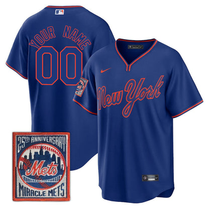 NYM Limited Custom Jersey -  Amazing Patch - All Stitched-DTD