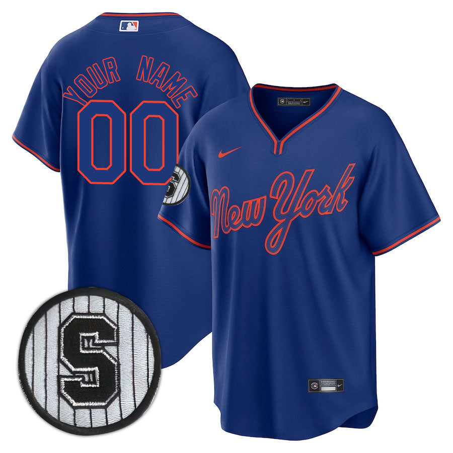 NYM Limited Custom Jersey -  Amazing Patch - All Stitched-DTD