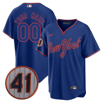 NYM Limited Custom Jersey -  Amazing Patch - All Stitched-DTD
