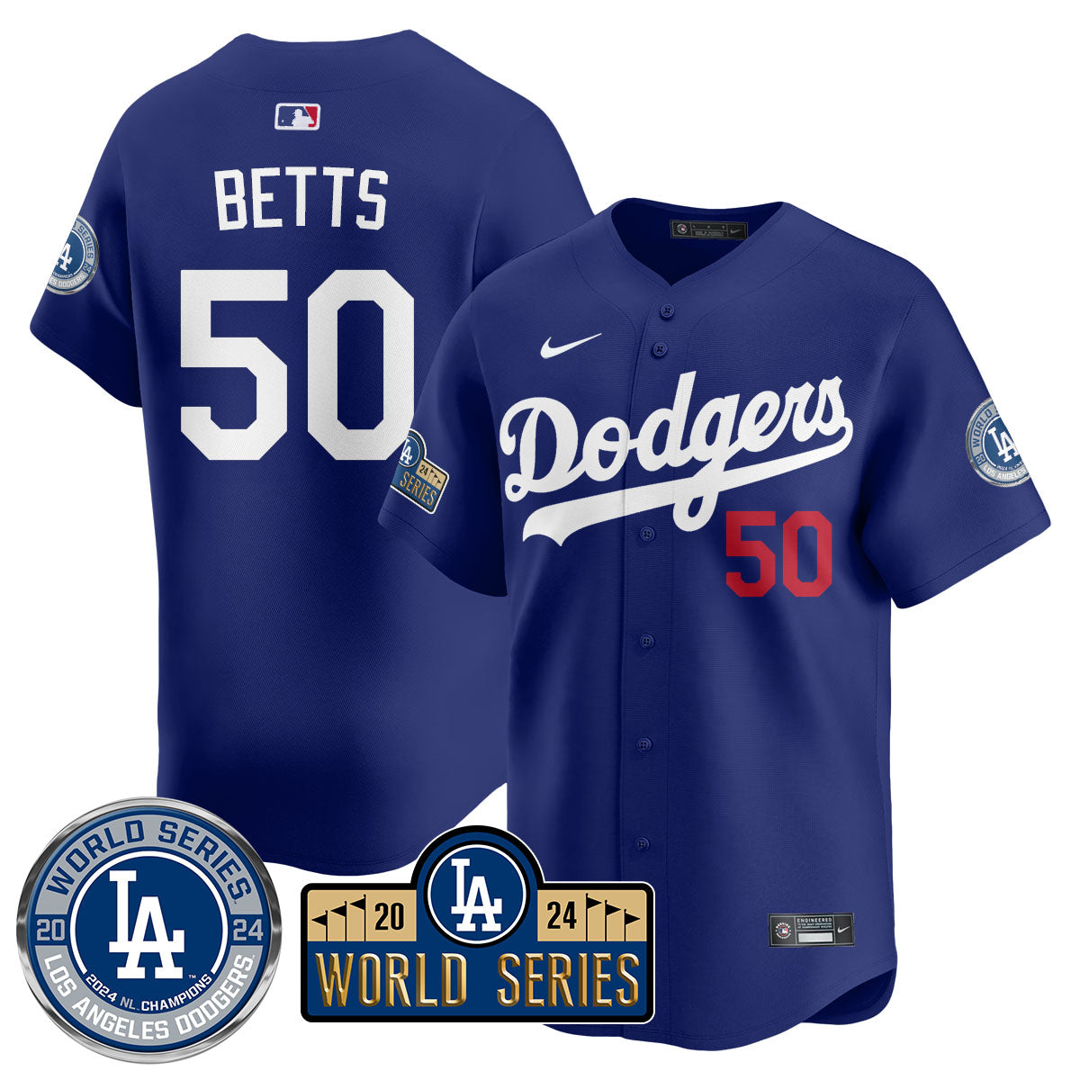 LAD World Series 2024 Jersey - All Stitched-DTD