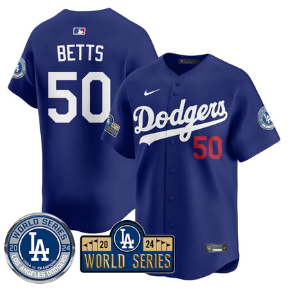 LAD World Series 2024 Jersey - All Stitched-DTD