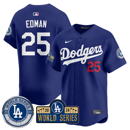 LAD World Series 2024 Jersey - All Stitched-DTD