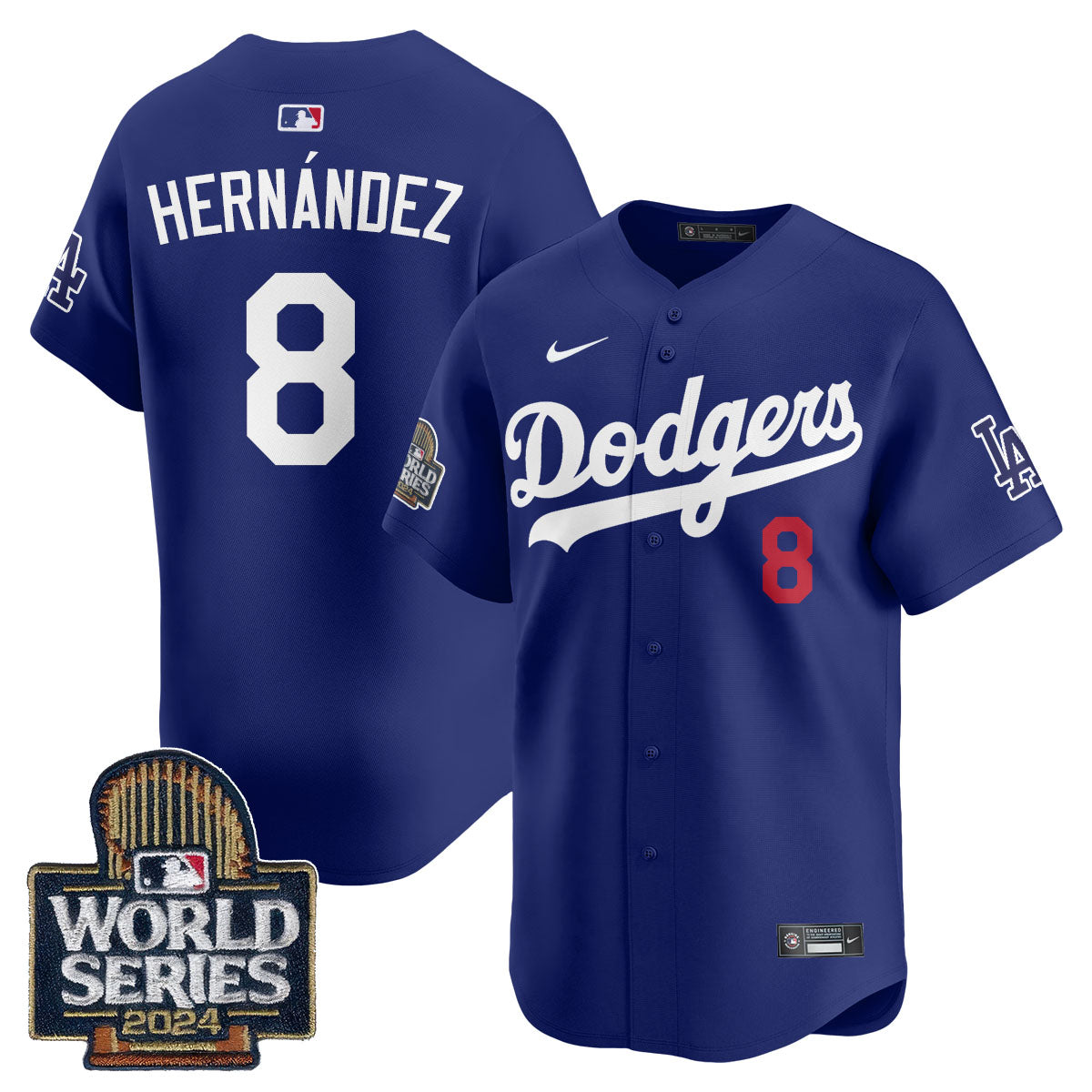 LAD World Series 2024 Jersey - All Stitched-DTD