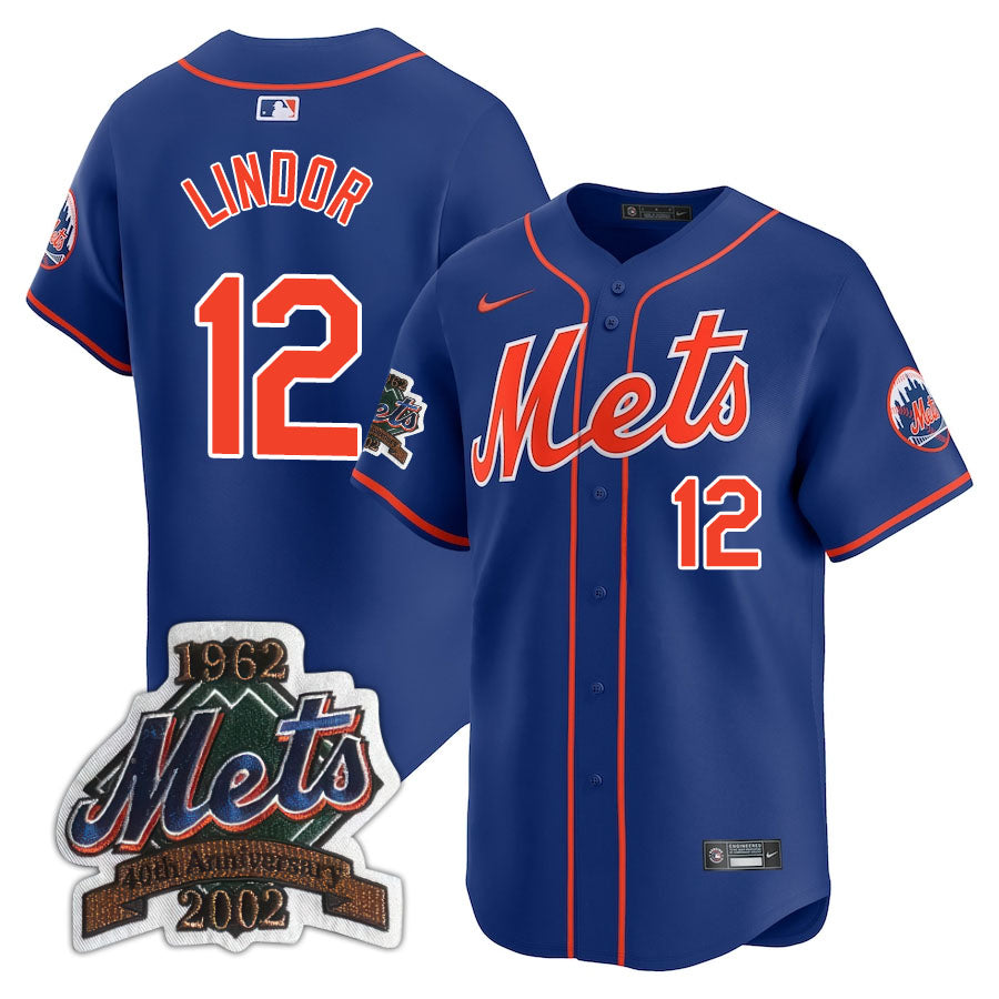 NYM Limited Jersey - 2002 Patch - All Stitched-DTD