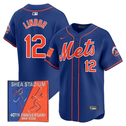 NYM Limited Jersey - 2004 Patch - All Stitched-DTD