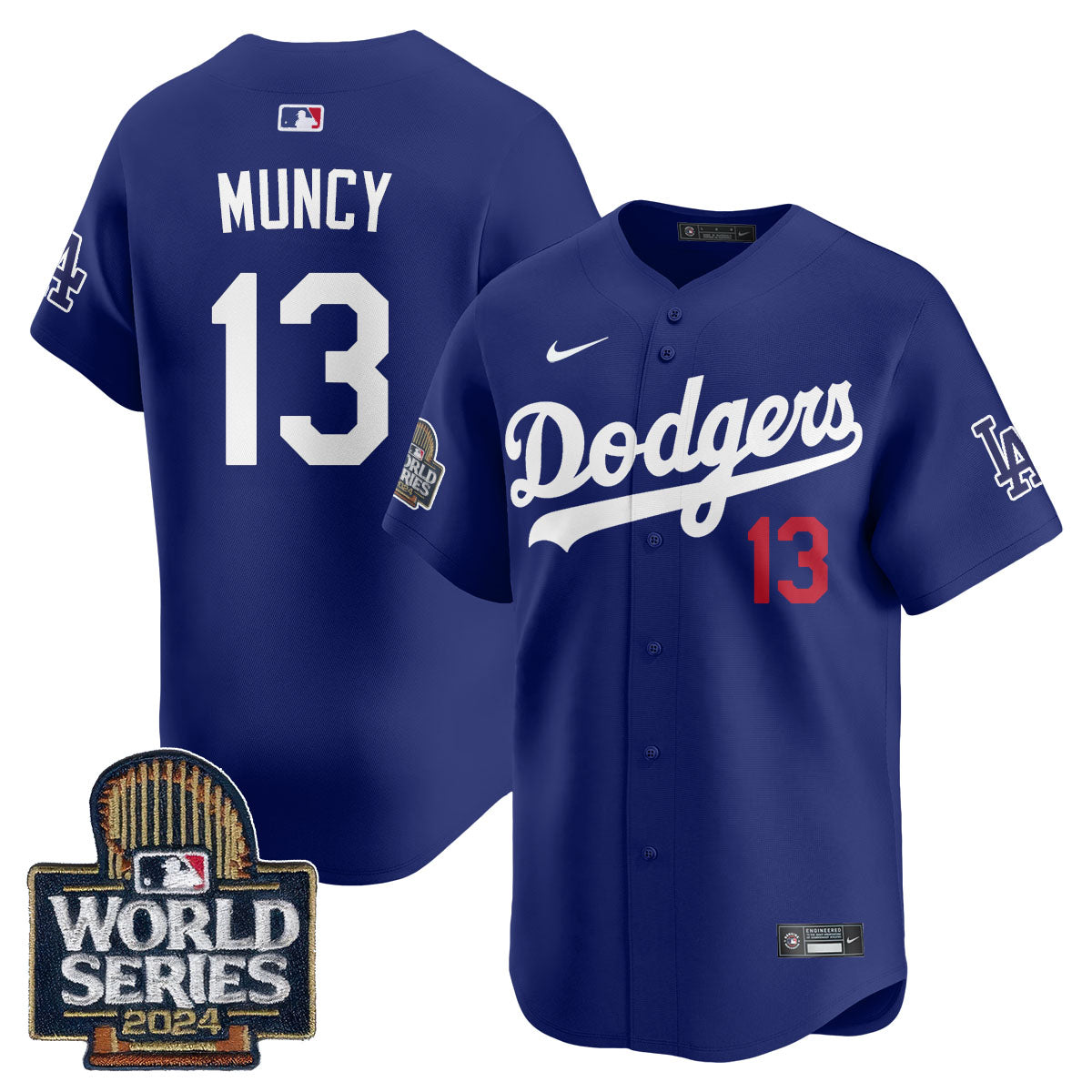LAD World Series 2024 Jersey - All Stitched-DTD