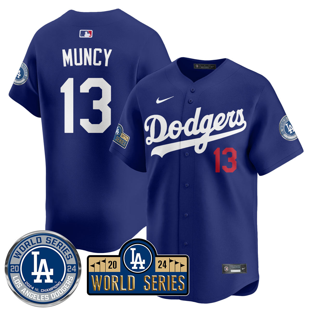 LAD World Series 2024 Jersey - All Stitched-DTD