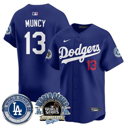 LAD World Series 2024 Jersey - All Stitched-DTD