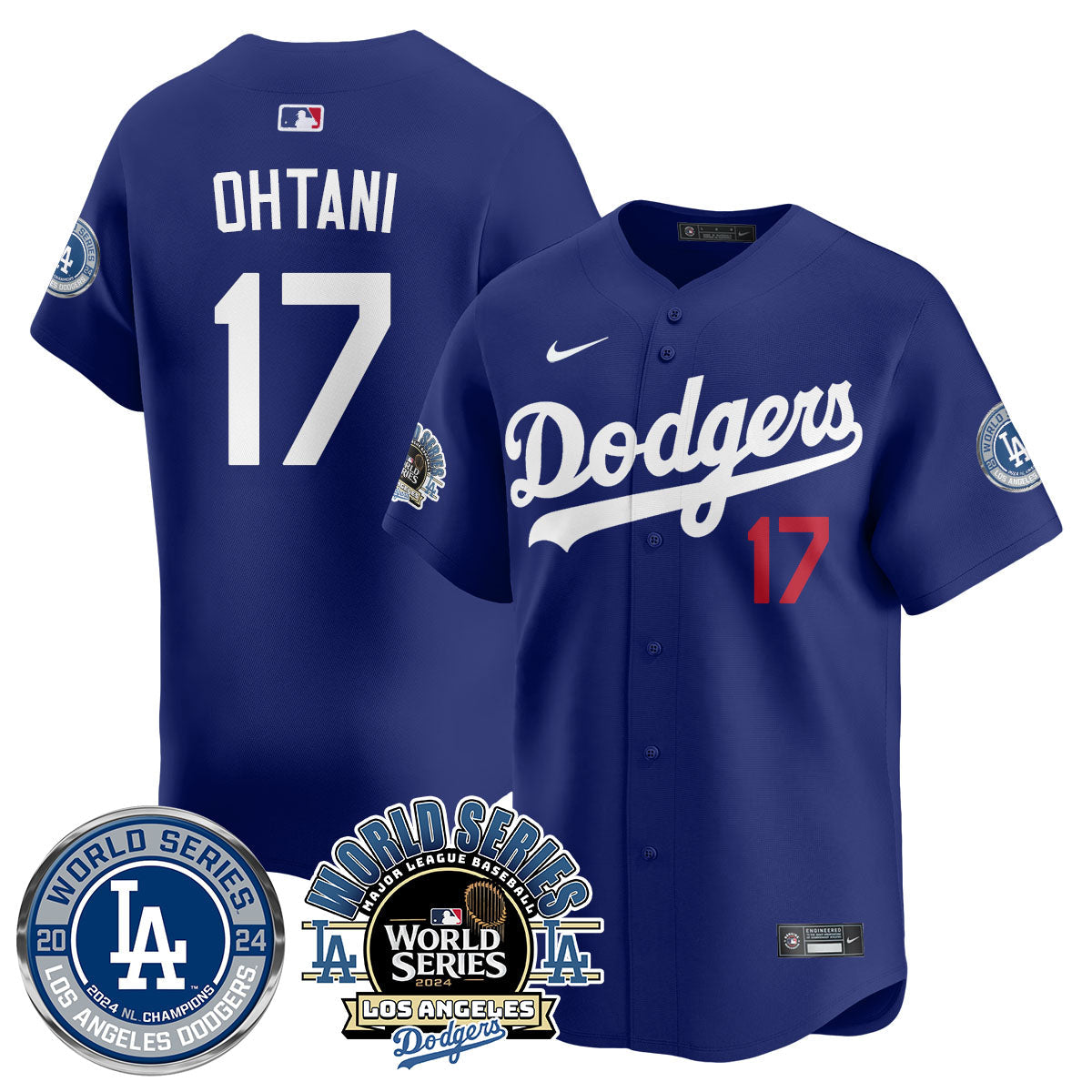 LAD World Series 2024 Jersey - All Stitched-DTD