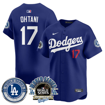 LAD World Series 2024 Jersey - All Stitched-DTD