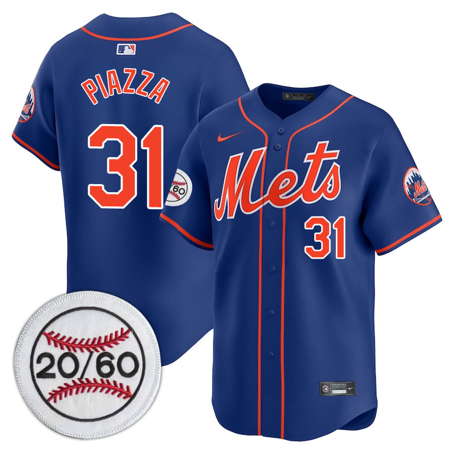 NYM Limited Jersey - 2001 Patch - All Stitched-DTD