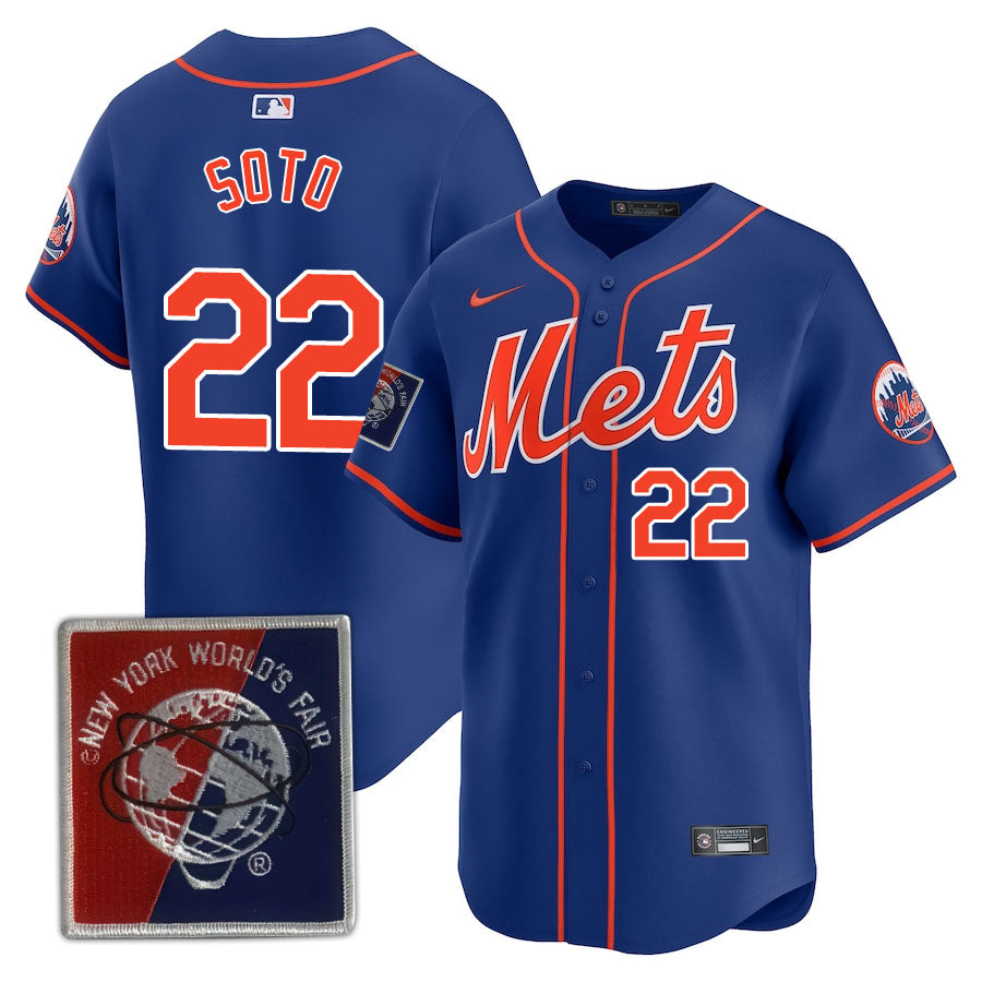 NYM Limited Jersey - 1964/1965 Patch - All Stitched-DTD
