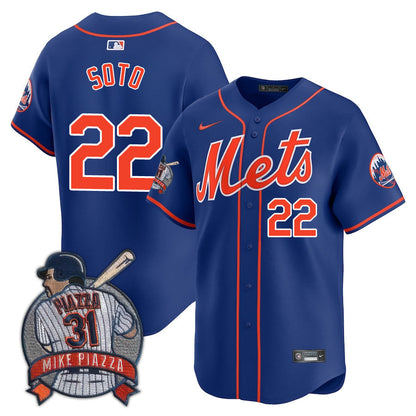 NYM Limited Jersey - 2016 Patch - All Stitched-DTD