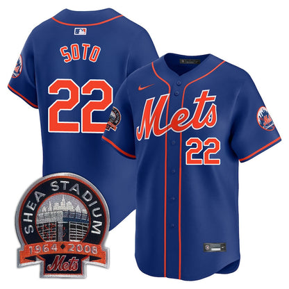 NYM Limited Jersey - 2008 Patch - All Stitched-DTD