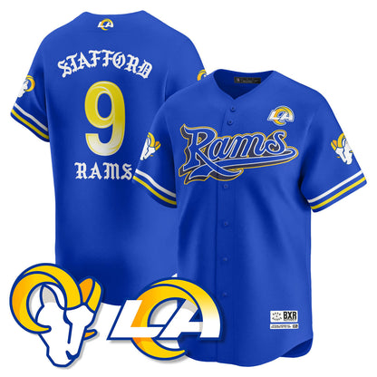 LAR Born x Raised Baseball Jersey - All Stitched-DTD