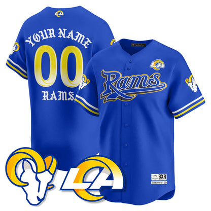 Custom LAR Born x Raised Baseball Jersey - All Stitched-DTD