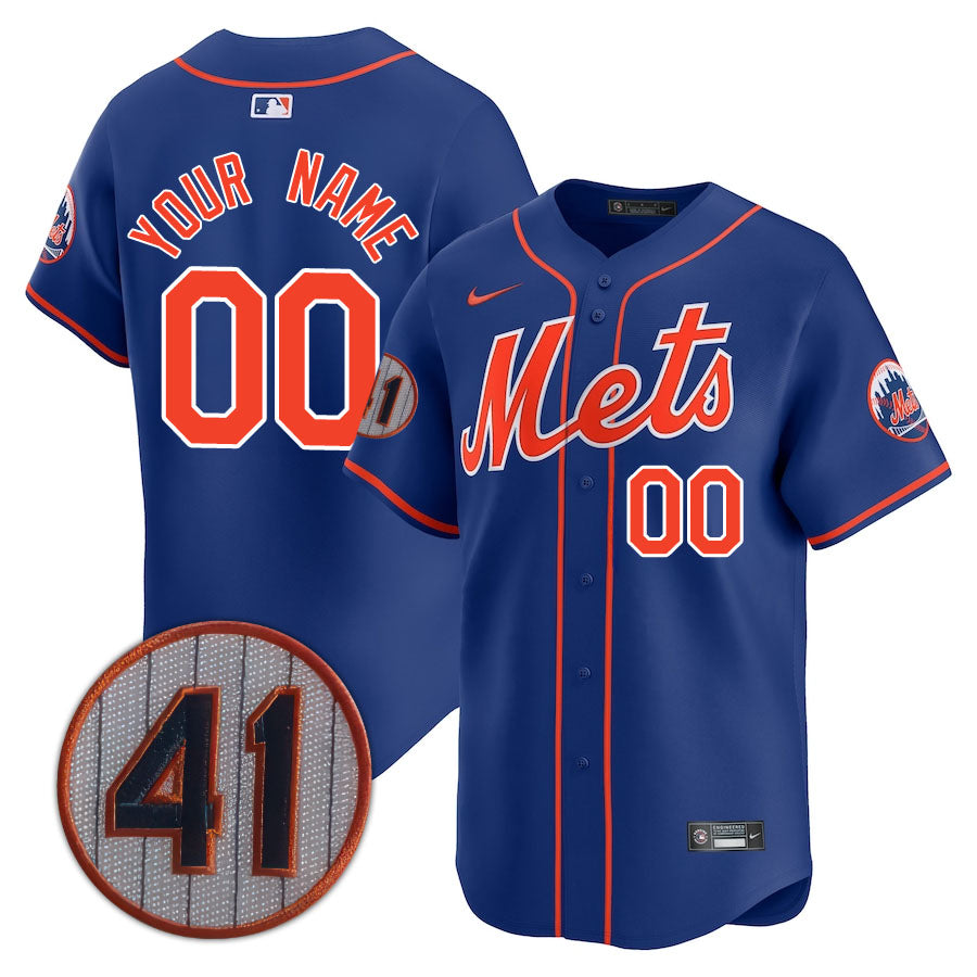 NYM Limited Custom Jersey -  Amazing Patch - All Stitched-DTD