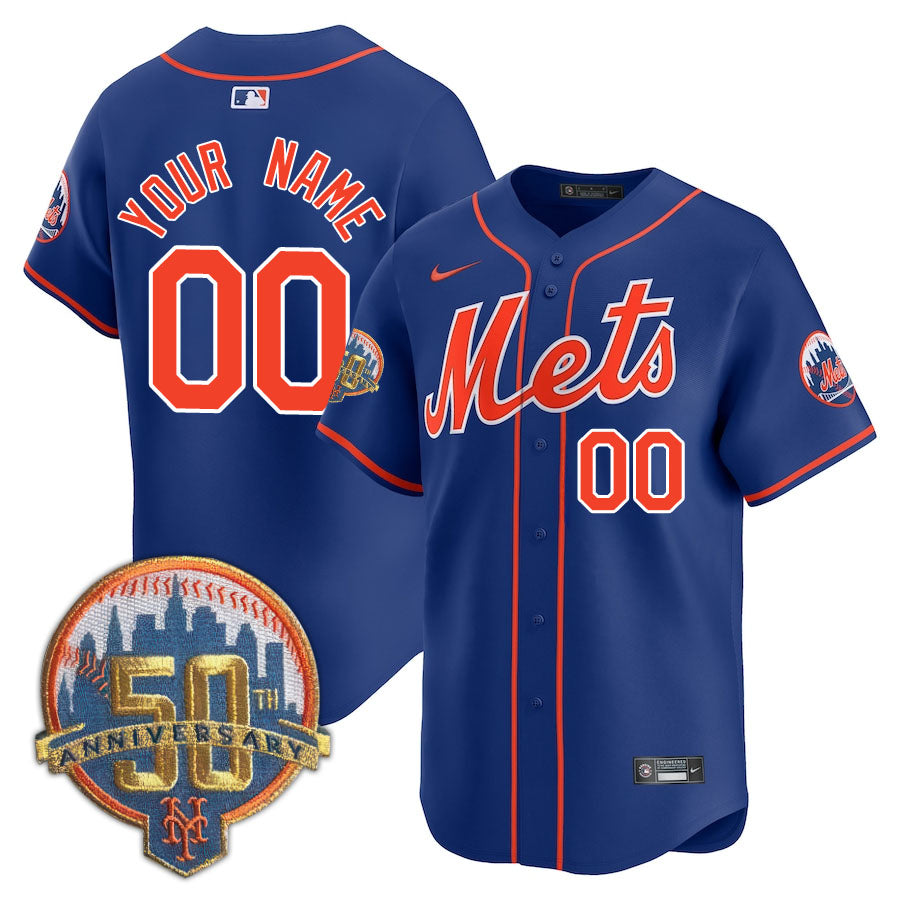 NYM Limited Custom Jersey -  Amazing Patch - All Stitched-DTD
