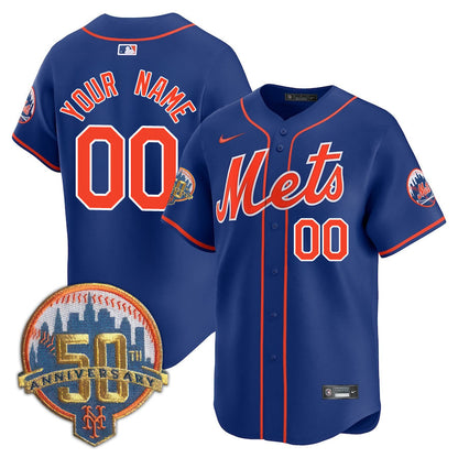 NYM Limited Custom Jersey -  Amazing Patch - All Stitched-DTD