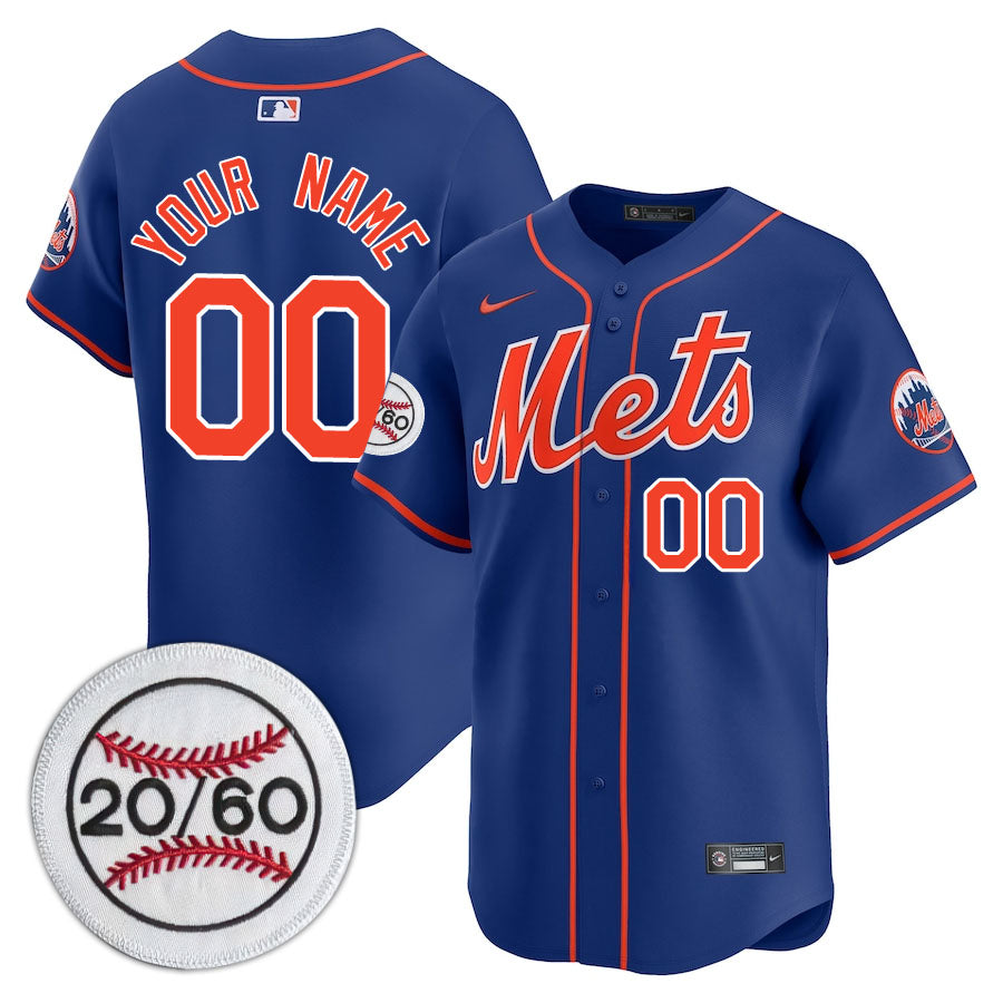 NYM Limited Custom Jersey -  Amazing Patch - All Stitched-DTD