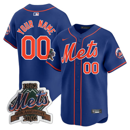 NYM Limited Custom Jersey -  Amazing Patch - All Stitched-DTD
