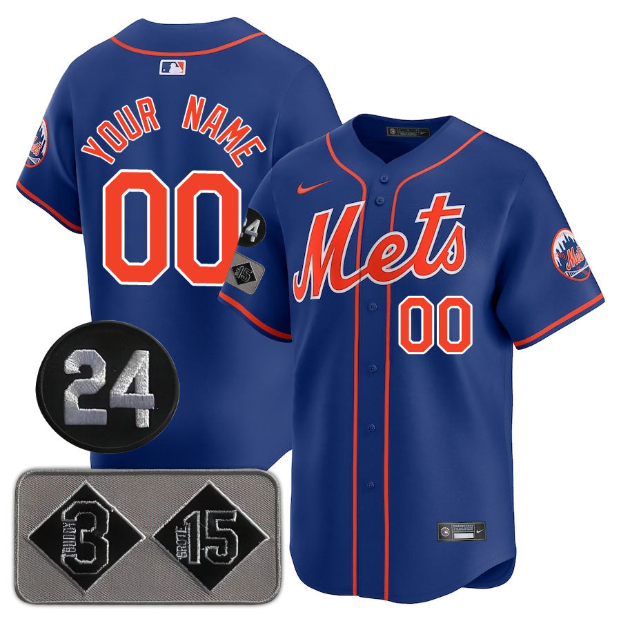 NYM Limited Custom Jersey -  Amazing Patch - All Stitched-DTD