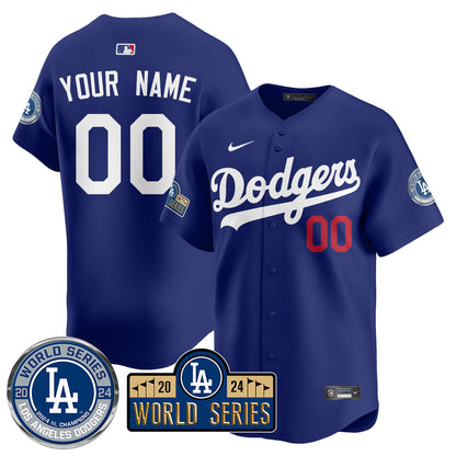 LAD World Series 2024 Custom Jersey - All Stitched-DTD
