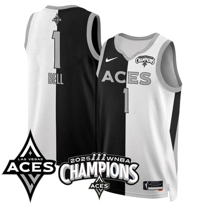 Las Vegas Aces 2025 WNBA Championship Jersey - All Stitched-DTD
