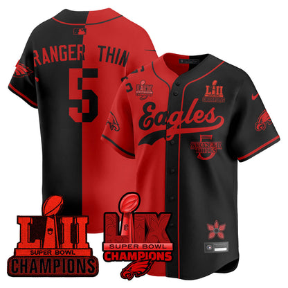 PHI Stranger Things Vapor Limited Baseball Jersey - All Stitched-DTD
