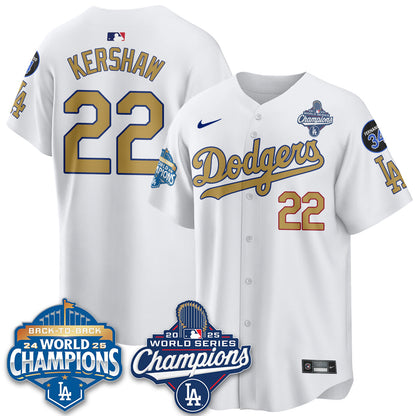 LAD 2025 World Series Champions Jersey - All Stitched-DTD