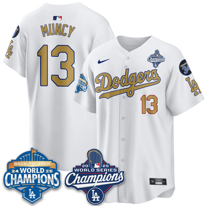 LAD 2025 World Series Champions Jersey - All Stitched-DTD