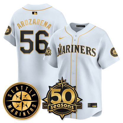 SEA Vapor Premier Limited Jersey - 50th Anniversary - All Stitched-DTD