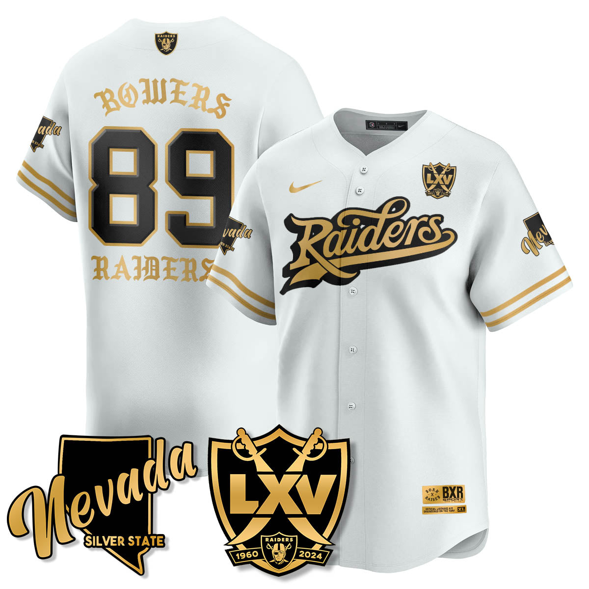 LVR Born x Raised Baseball Jersey - All Stitched-DTD