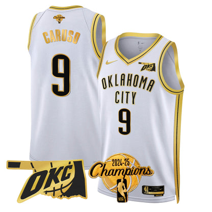 OKC 2024-25 Champions Jersey - All Stitched-DTD