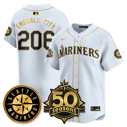 SEA Vapor Premier Limited Jersey - 50th Anniversary - All Stitched-DTD