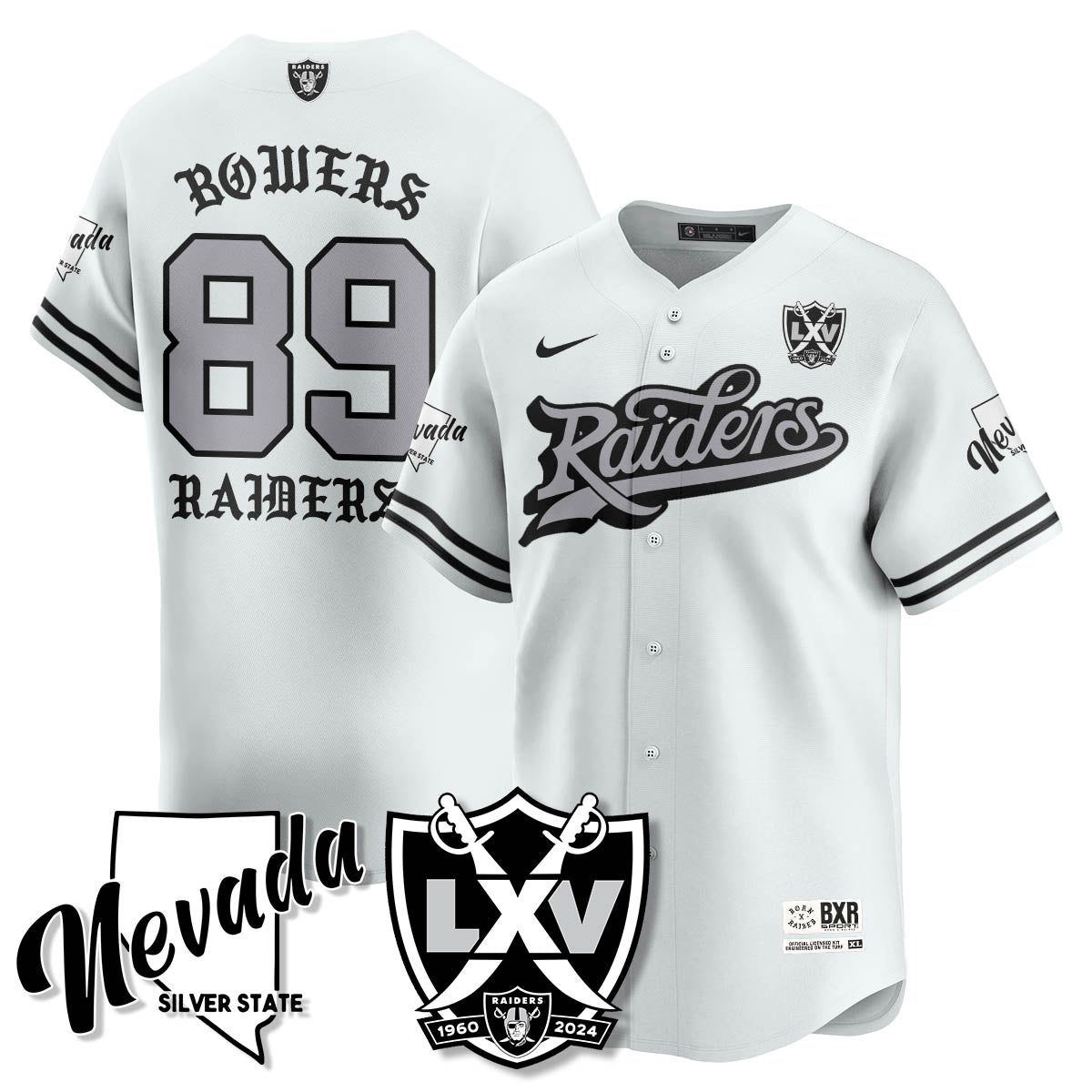 LVR Born x Raised Baseball Jersey - All Stitched-DTD
