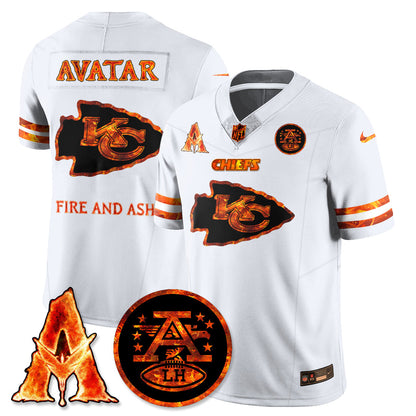 KC x Avatar 3 Fire and Ash Jersey - Stitched-DTD