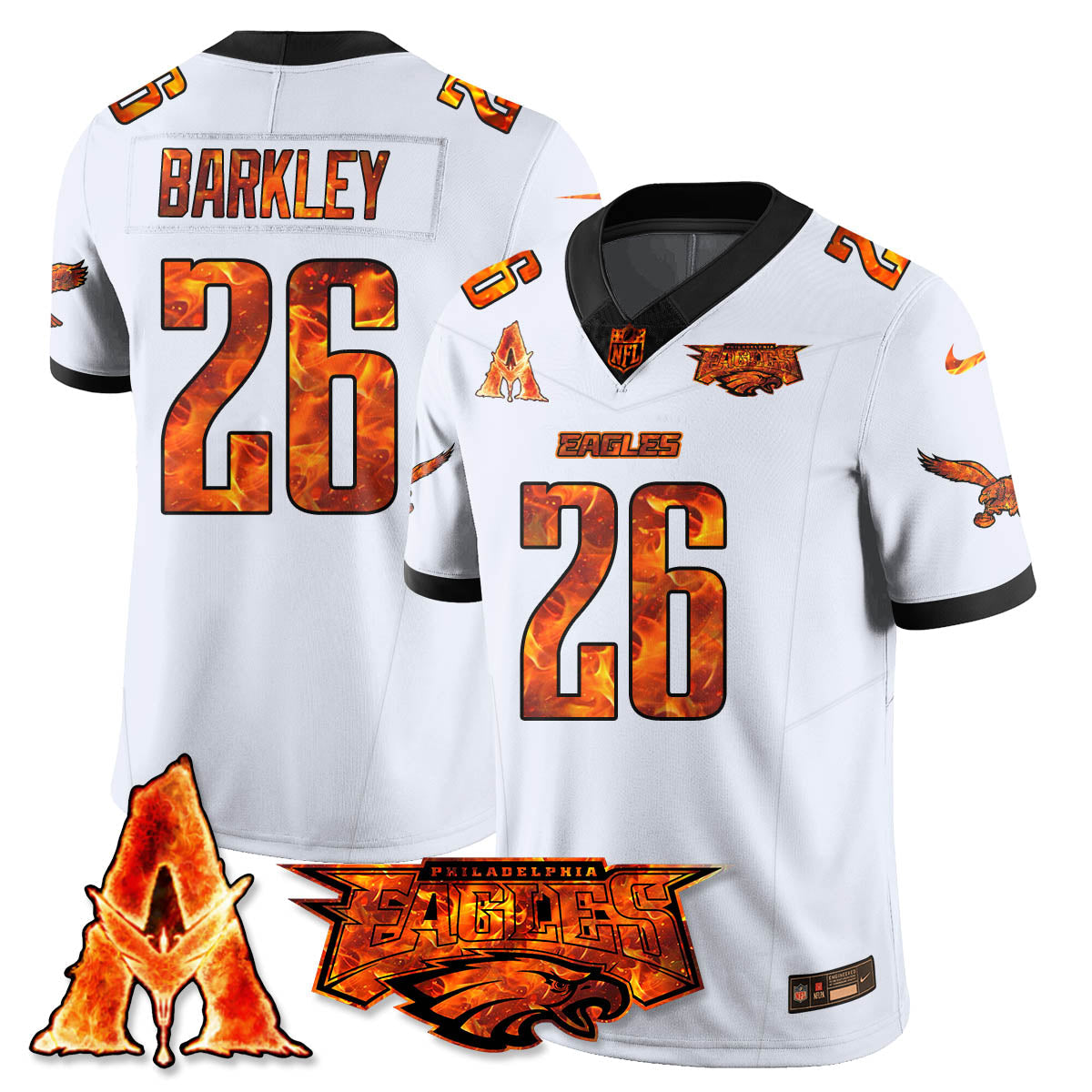 PHI x Avatar 3 Fire and Ash Jersey - Stitched-DTD