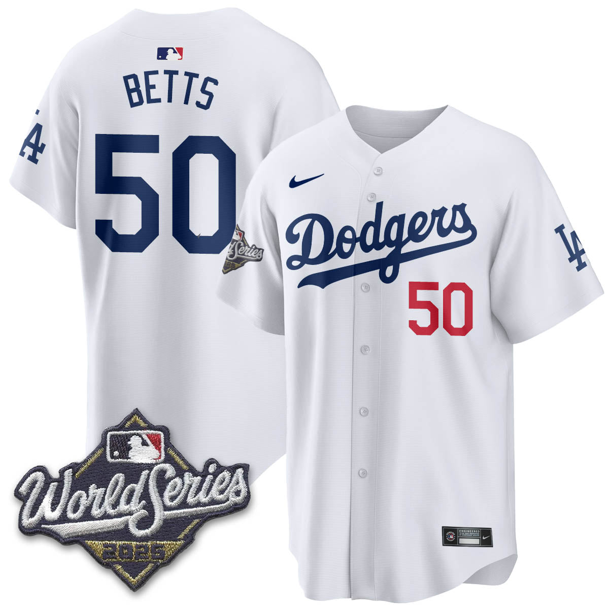 LAD 2025 World Series Jersey - All Stitched-DTD