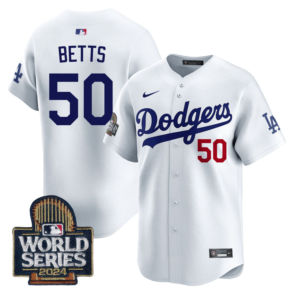 LAD World Series 2024 Jersey - All Stitched-DTD