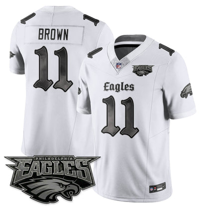 PHI 'Dark Gothic Philly' Vapor Limited Jersey - All Stitched-DTD