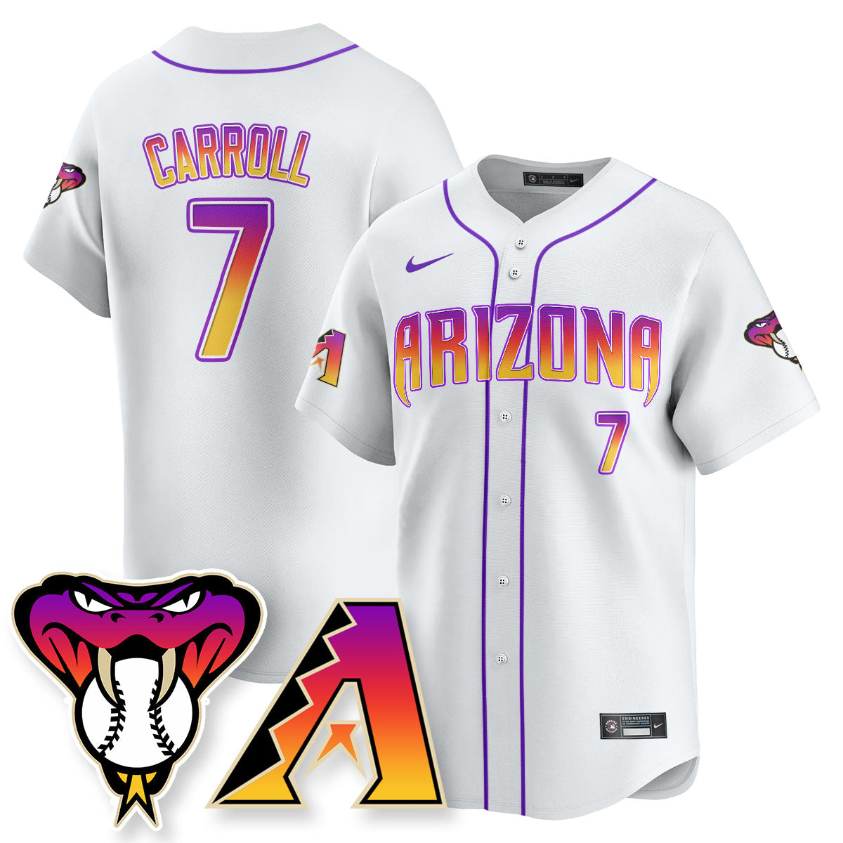 ARI 2025 City Connect Concept Jersey - All Stitched-DTD
