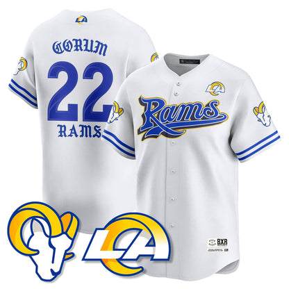 LAR Born x Raised Baseball Jersey - All Stitched-DTD