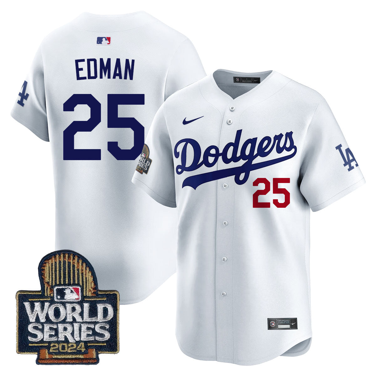 LAD World Series 2024 Jersey - All Stitched-DTD