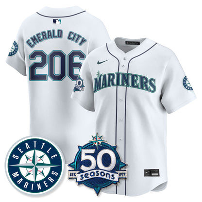 SEA Vapor Premier Limited Jersey - 50th Anniversary - All Stitched-DTD