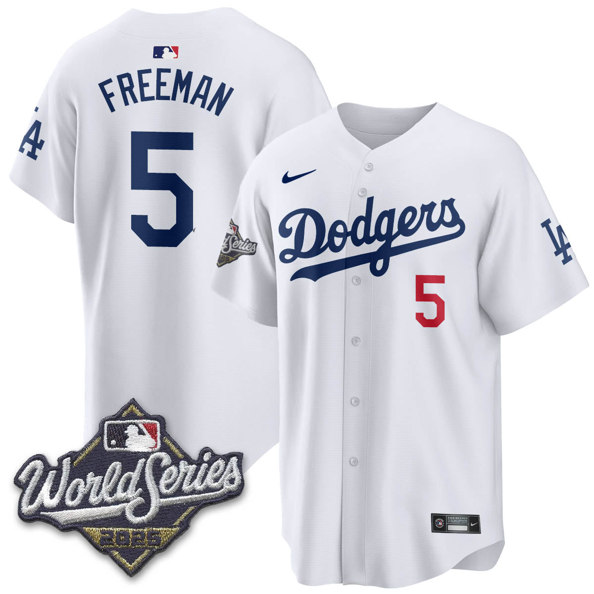 LAD 2025 World Series Jersey - All Stitched-DTD