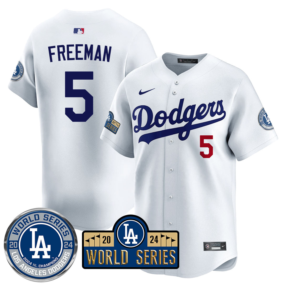 LAD World Series 2024 Jersey - All Stitched-DTD