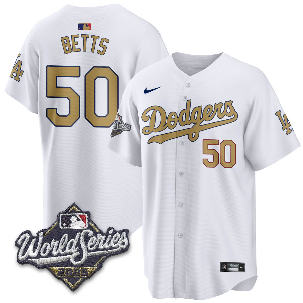 LAD 2025 World Series Jersey - All Stitched-DTD