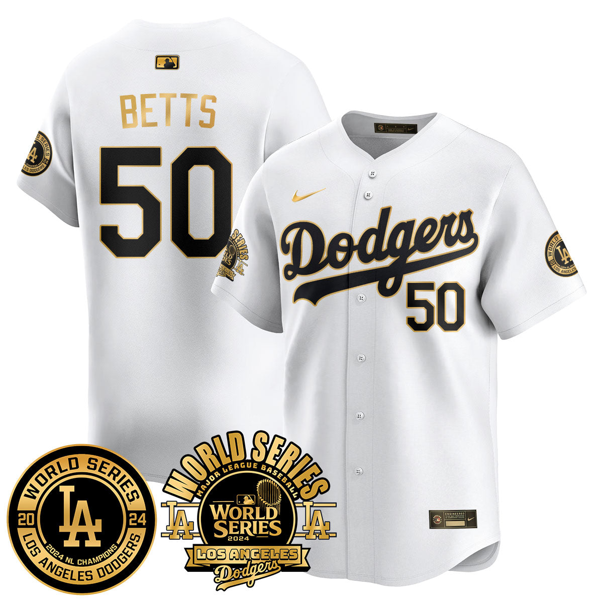 LAD World Series 2024 Jersey - All Stitched-DTD