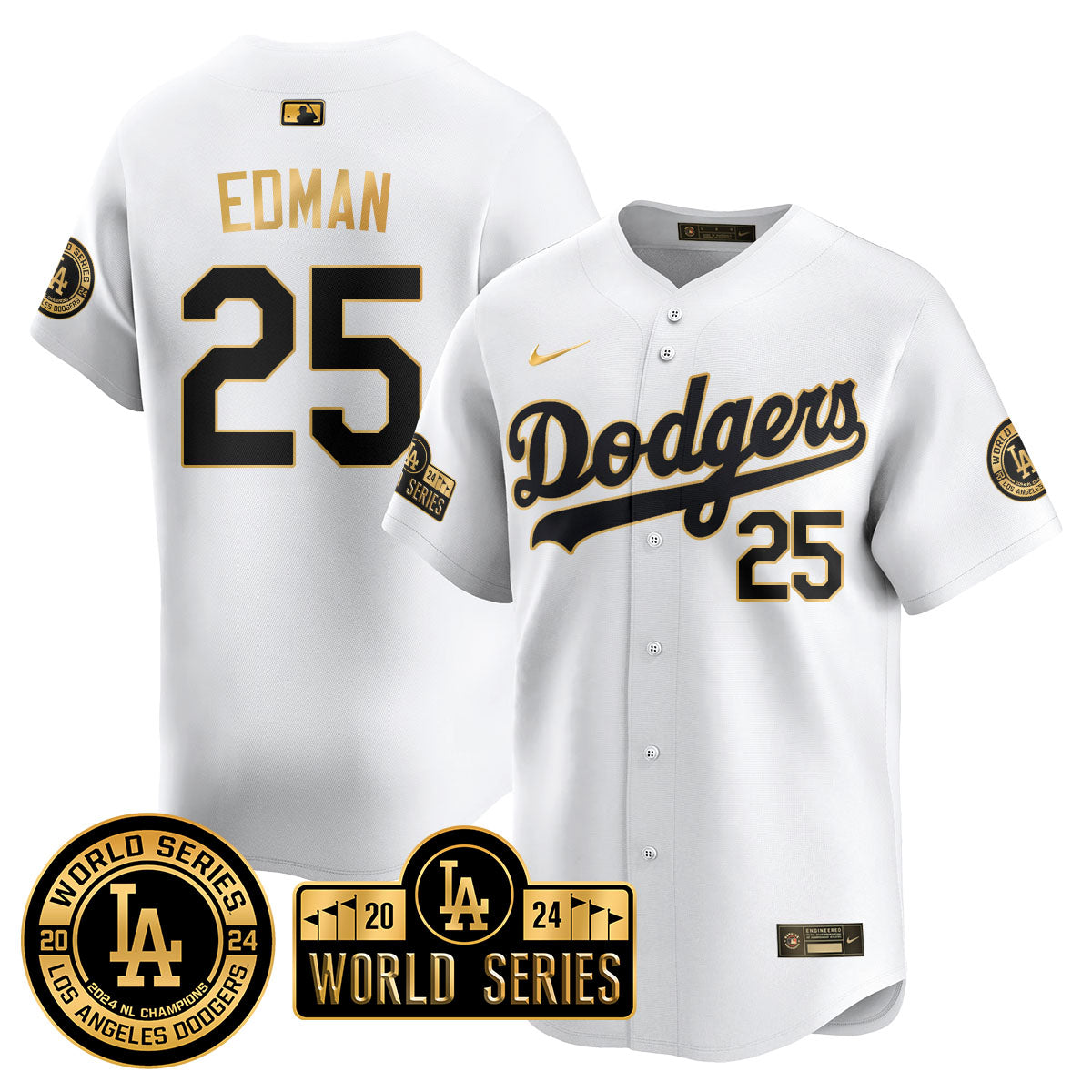 LAD World Series 2024 Jersey - All Stitched-DTD